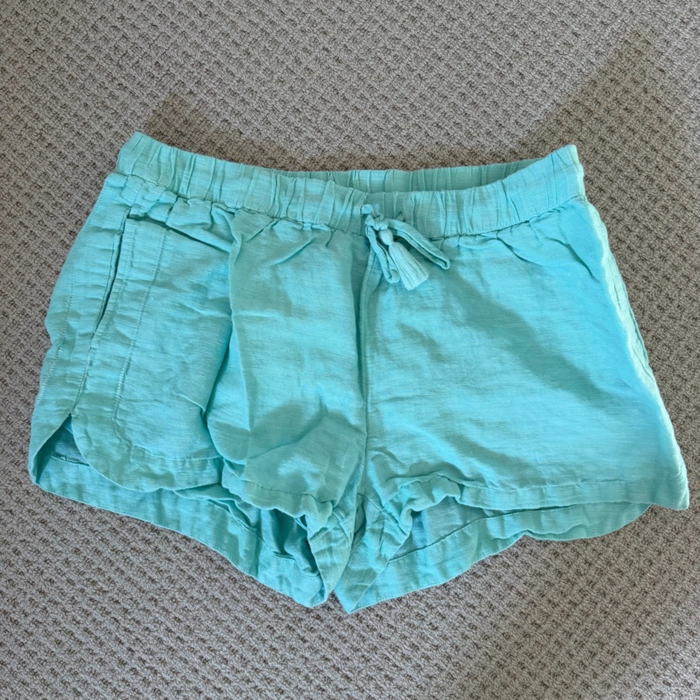 Vineyard Vines Women’s Lightweight Teal Lounge Shorts
